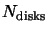 $N_{\rm disks}$