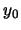 $y_0$