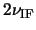 $2\nu_{\rm IF}$