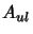 $A_{ul}$