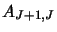 $A_{J+1,J}$