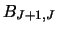 $B_{J+1,J}$