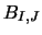 $B_{I,J}$