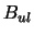 $B_{ul}$