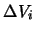 $\Delta V_i$