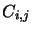 $C_{i,j}$