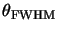 $\theta_{\rm FWHM}$